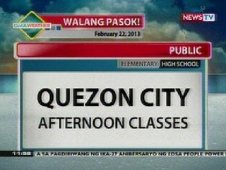 BT: Class suspension as of 11:58 a.m. (Feb 22, 2013)