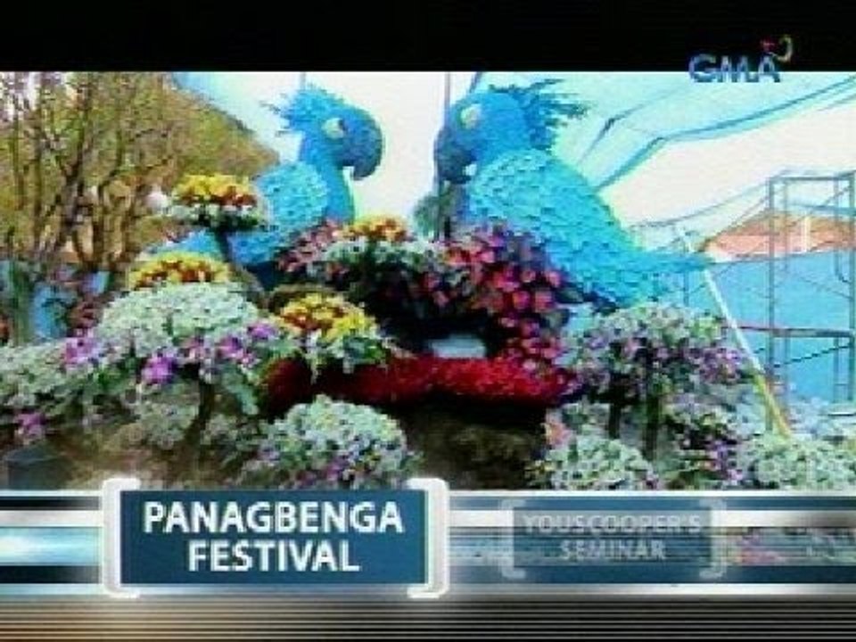 Saksi: Grand float parade ng Panagbenga Festival sa Baguio, pinaghahandaan na