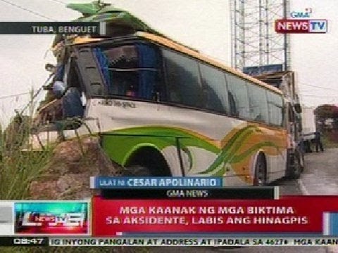NTVL: Mga kaanak ng mga biktima sa aksidente sa Tuba, Benguet, labis ang hinagpis