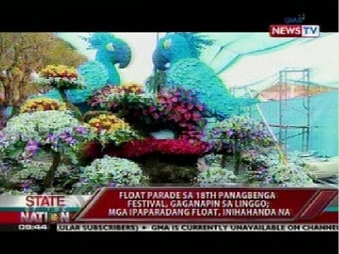 SONA: Float parade ng 18th Panagbenga Festival, inaabangan na sa Linggo