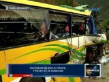 Operator ng tourist bus na sangkot sa banggaang ikinamatay ng pito sa Benguet, ipatatawag ng LTFRB