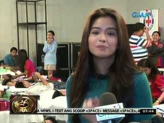 24 Oras: 823 bags ng dugo, nalikom sa Kapuso Bloodletting Day