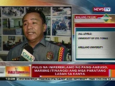 BT: Pulis na inirereklamo ng pang-aabuso, itinanggi ang mga paratang sa kanya