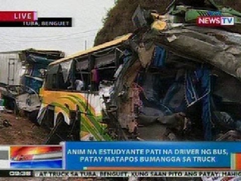 NTG: Update kaugnay ng aksidente sa Tuba, Benguet na kung saan 7 ang patay