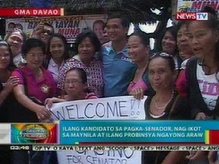 BP: Ilang kandidato sa pagka-senador, patuloy sa pangangampanya