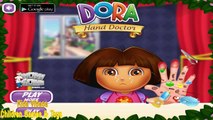 Dora Hand Doctor Caring - Dora The Explorer Baby Games - Dora Game for Children New HD