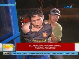 UB: Lalaking nagpaputok umano ng baril, arestado (Caloocan)