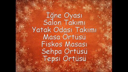 İğne Oyası Modelleri