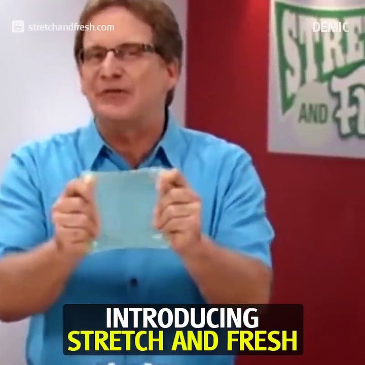 stretch and fresh plastic cover for your food
