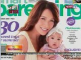 BT: Pia at anak niya, cover ng isang parenting magazine