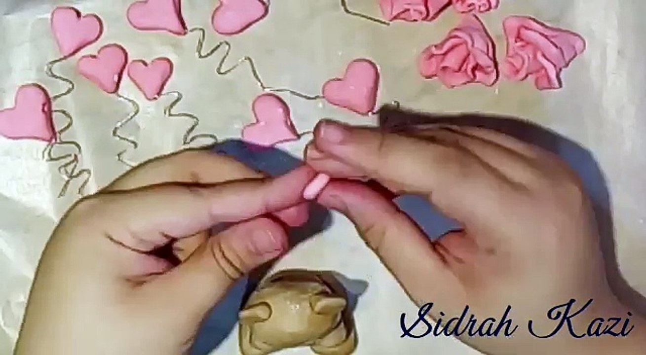 How To Make Fondant Bear Cake Topper / Fondant Bear / DIY Fondant Bear MakingTutorial