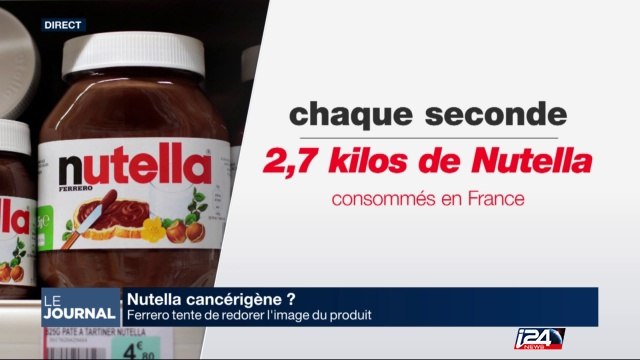 Nutella cancérigène : Ferrero tente de redorer l'image du produit