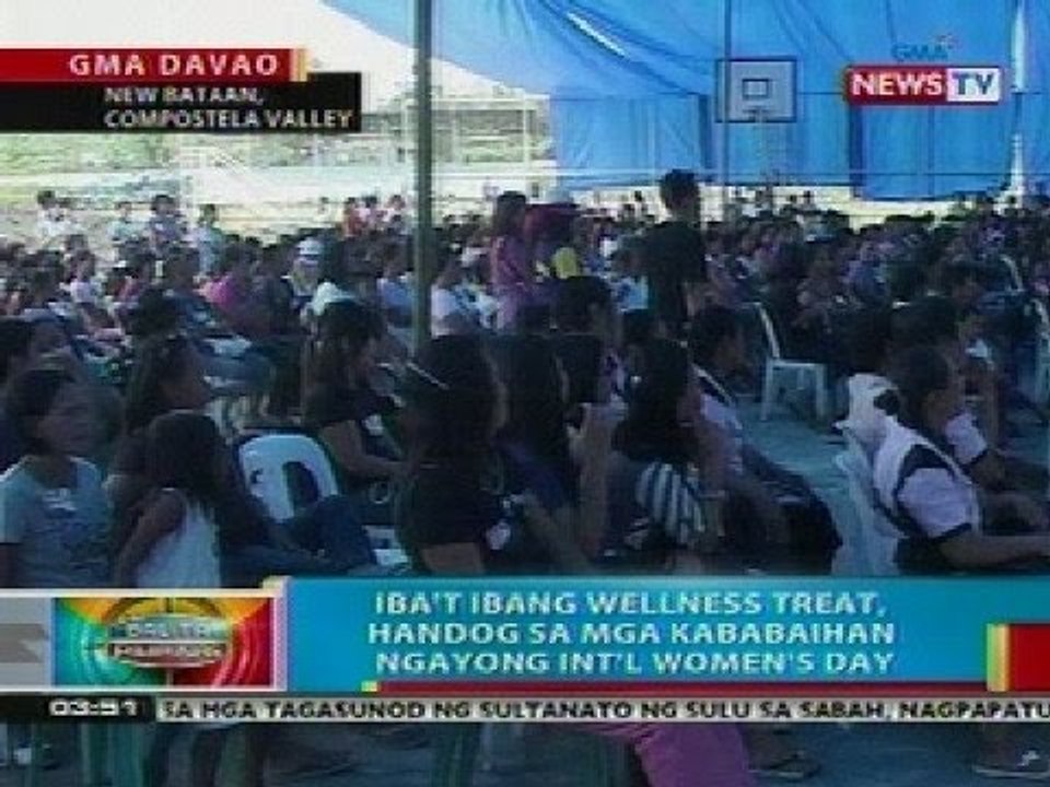 BP: Iba't ibang wellness treat, handog sa mga kababaihan ngayong Int'l Women's Day