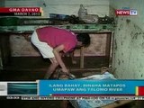 BP: Ilang bahay, binaha matapos umapaw ang Talomo river sa Davao city