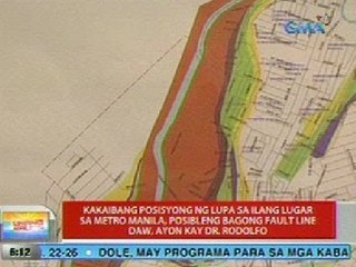 UB: Kakaibang posisyon ng lupa sa ilang lugar sa Metro Manila, posibleng bagong fault line
