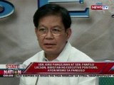 SONA: Senators Pangilinan at Lacson, bibigyan ng executive positions, ayon kay PNoy