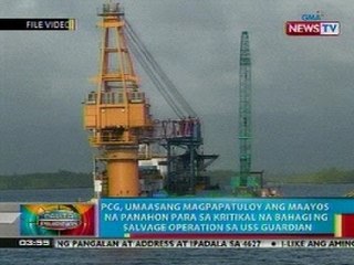 BP: Salvage operations sa USS Guardian, nagpapatuloy