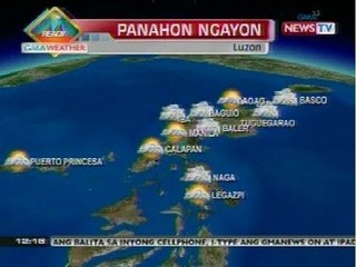 BT: Weather update as of 12:15 p.m. (Mar 10, 2013)