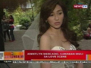 BT: Jennylyn Mercado, sumabak muli sa love scene