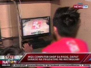 SONA: Curfew sa operasyon ng computer shops, isinusulong sa Pasig
