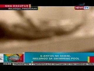 Tải video: BP: 6-anyos na babae, nalunod sa swimming pool sa Malasiqui, Pangasinan