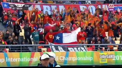 Chile vs Iceland 1-0 Angelo Sagal Goal (15⁄01⁄2017) Final China Cup