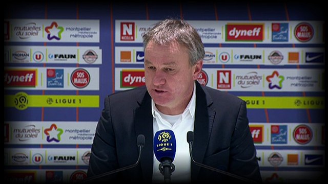 Frédéric Hantz après MHSC 1-1 DFCO