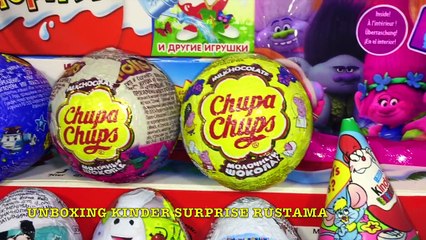 25 Киндер Сюрпризов,Unboxing Kinder Surprise Робокар Поли,Frozen,Свинка Пеппа,Тролли
