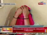 BT: Hinihinalang shabu tiangge sa San Pedro, Laguna, sinalakay; 3 arestado