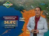 24Oras: 34.4C temperatura sa Metro Manila ngayong araw, pinakamainit simula noong Enero