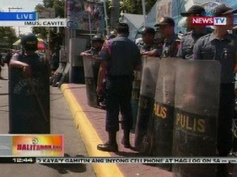 BT: Seguridad sa city hall ng Imus, todo-higpit kasunod ng tensyon doon kahapon