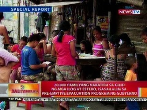 BT: 20k pamilyang nakatira sa estero, isasailalim sa pre-emptive evacuation program ng gobyerno