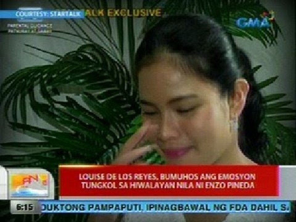 UB: Louise De Los Reyes, bumuhos ang emosyon tungkol sa hiwalayan nila ni Enzo Pineda