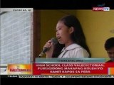 BT: High School class valedictorian sa Payatas, purigidong makapag-kolehiyo