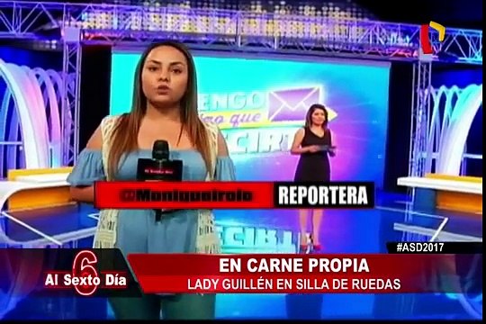 Lady Guillén: los obstáculos de estar en una silla de ruedas