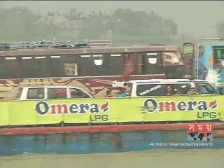 খুলে দেওয়া হলো কাঁঠালবাড়ি ফেরিঘাট