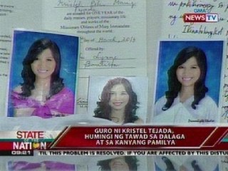 SONA: Kristel Tejada, ililibing na sa Sabado