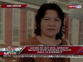 Brownout sa Zamboanga, isinisisi sa pagkamatay ng babaeng di nakagamit ng de-kuryenteng nebulizer
