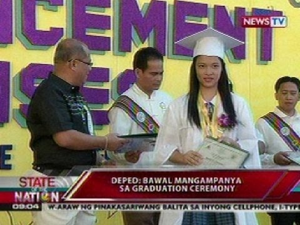 SONA: "Epal politicians," naglipana sa ilang eskwelahan lalo't malapit na ang graduation