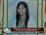 24 Oras:  Professor ni Kristel Tejada, nag-sorry sa estudyante at sa kanyang pamilya