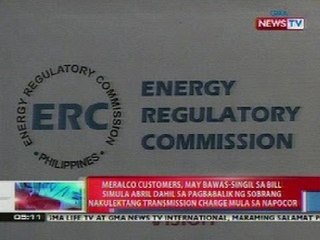 NTL: Meralco customers, may bawas-singil sa bill simula Abril