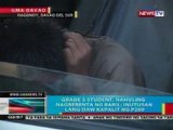 BP: Grade 5 student  sa Hagonoy, Davao del Sur, nahuling nagbebenta ng baril