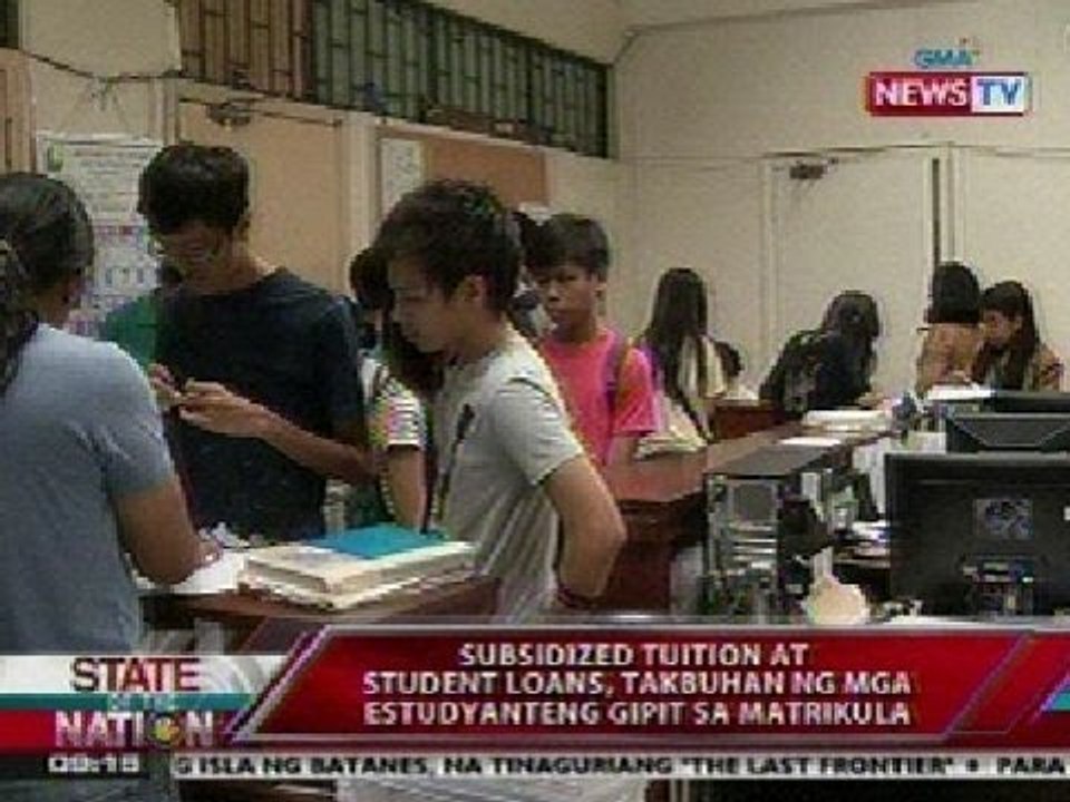 SONA: Subsidized tuition at student loans, takbuhan ng mga estudyante