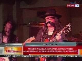 BT: Freddie Aguilar, idinaan sa Music Video ang kampanya para sa responsableng pagboto