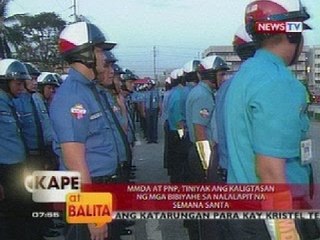 KB: MMDA at PNP, tiniyak ang kaligtasan ng mga bibiyahe sa nalalapit na semana santa
