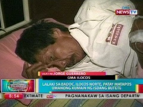 BP: Lalaki sa Badoc, Ilocos Norte, patay matapos umanong kumain ng isdang butete