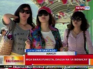 BT: Mga bakasyunista, dagsa na sa Boracay
