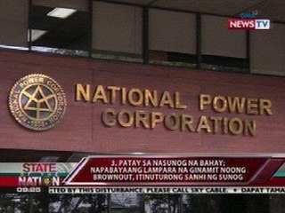 SONA: Brownout-Free sa eleksyon 2013, hindi raw maipapangako ng DOE sa Mindanao