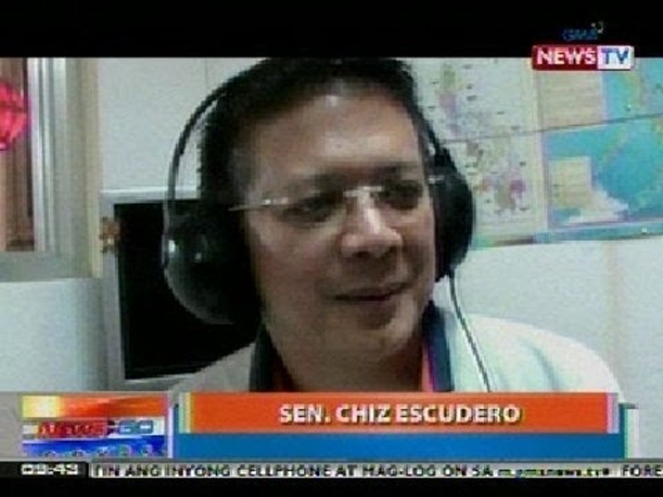 NTG: Sen. Escudero, dumepensa sa mga sinasabi laban sa kanya ng mga magulang ni Heart