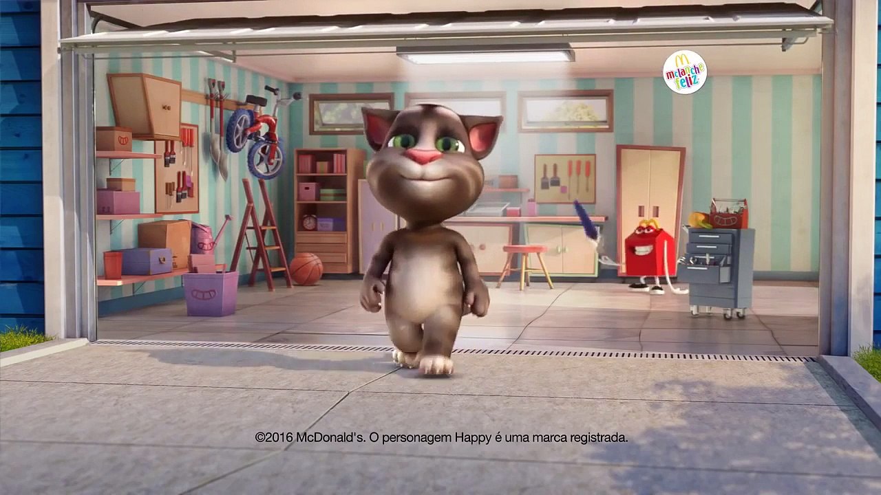 McDonalds McLanche Feliz Happy Meal Talking Tom & Friends Watch TV Toys HD Commercial 2016